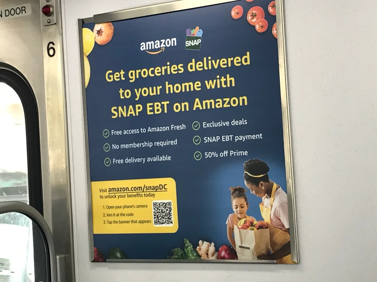 Sign for SNAP online payment at Amazon