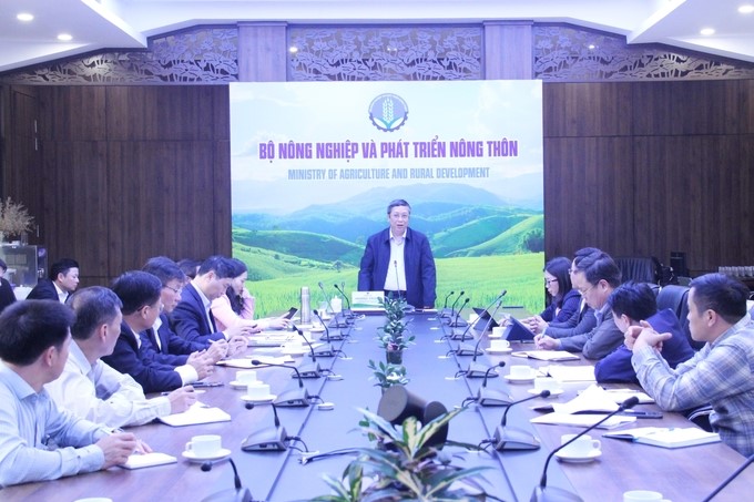 In 2025, the crop production sector targets a growth rate of production value of 2.2% and an export turnover of agricultural products of over 33 billion USD. Photo: Trung Quan.