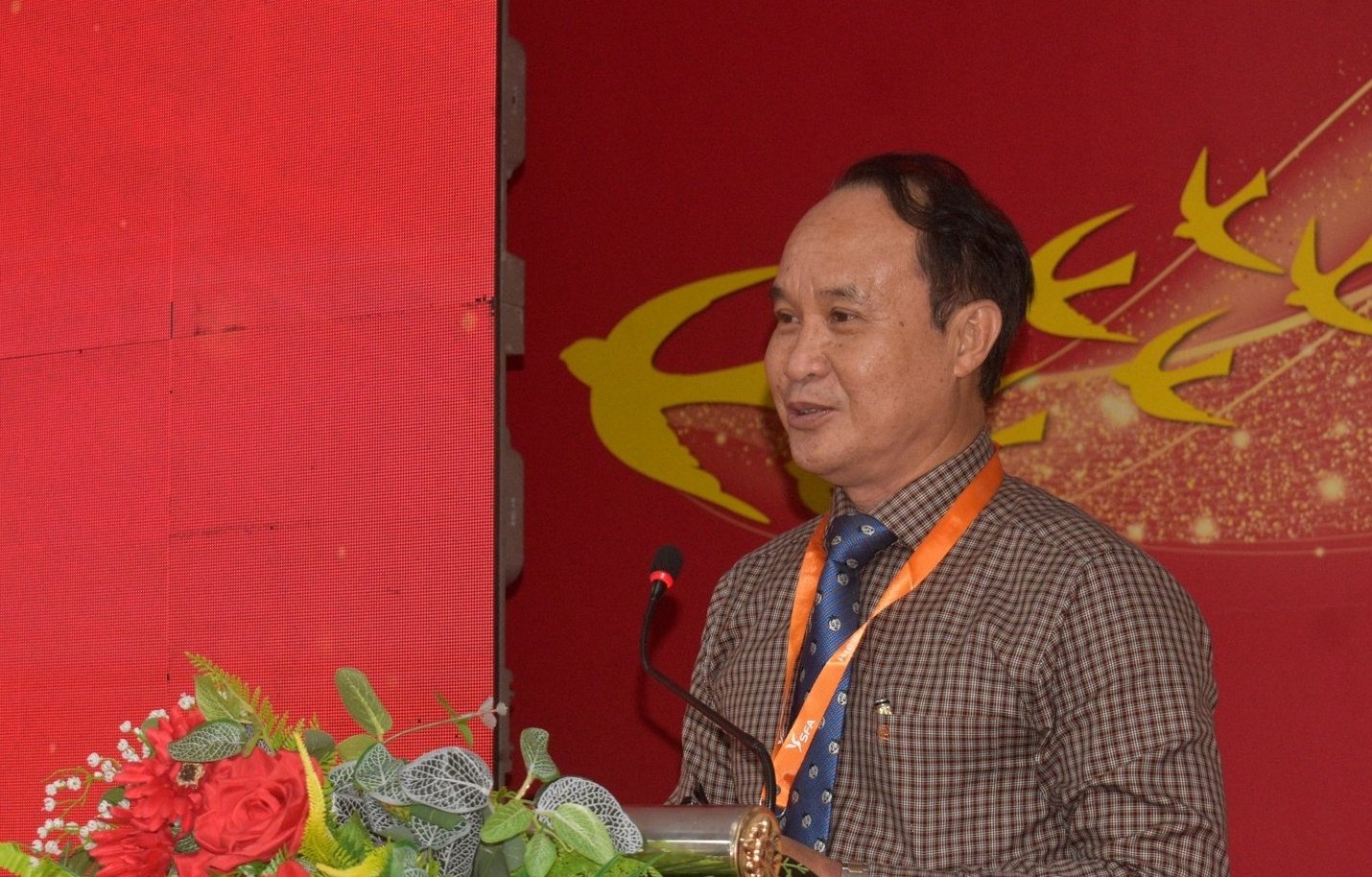 Mr. Luu Van Phi, director of the Tien Giang Department of Industry and Trade, said that the provincial People's Committee has approved the establishment of the Tien Giang Bird’s Nest Association. Photo: Minh Dam.