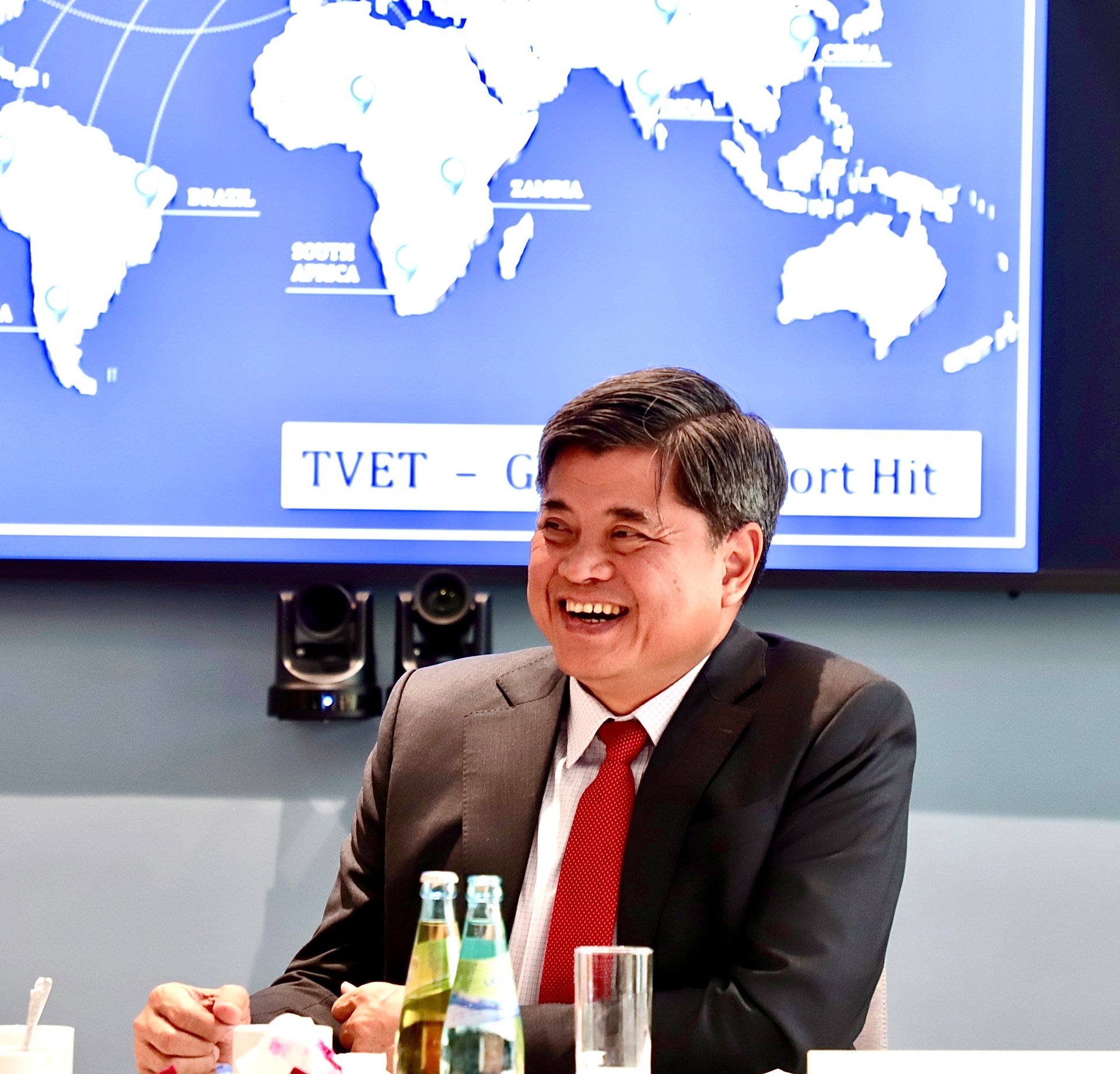 Deputy Minister of Agriculture and Environment Tran Thanh Nam, expressed the desire for both sides' associations and businesses to strengthen trade promotion events. Photo: ICD. Deputy Minister of Agriculture and Environment Tran Thanh Nam, expressed the desire for both sides' associations and businesses to strengthen trade promotion events. Photo: ICD.