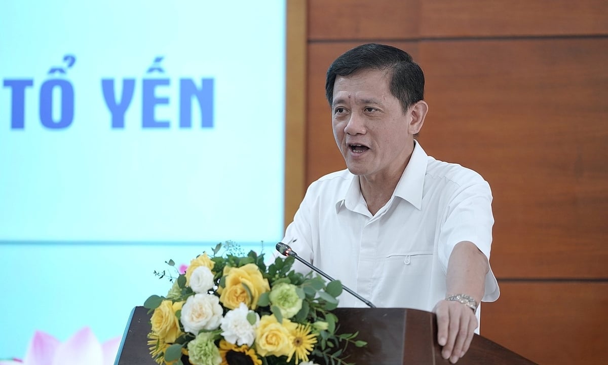 Cục trưởng Dương Tất Thắng: 'Lấy doanh nghiệp làm trung tâm để phát triển ngành hàng yến'. Ảnh: Bảo Thắng.