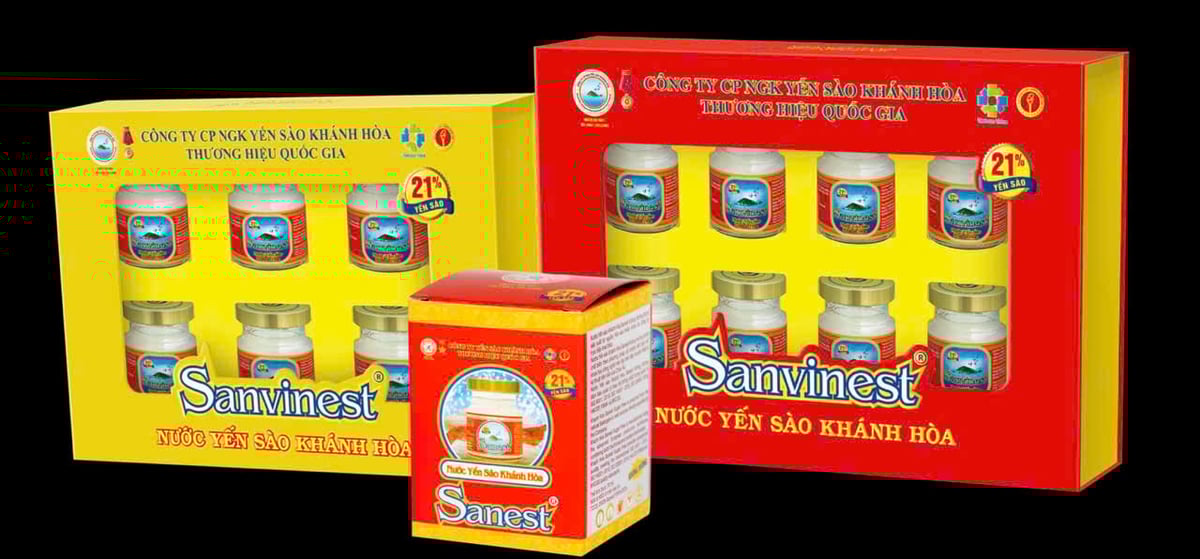 All product lines of Khanh Hoa Salanganes Nest Company carry the National Brand logo. Photo: YS. All product lines of Khanh Hoa Salanganes Nest Company carry the National Brand logo. Photo: YS.