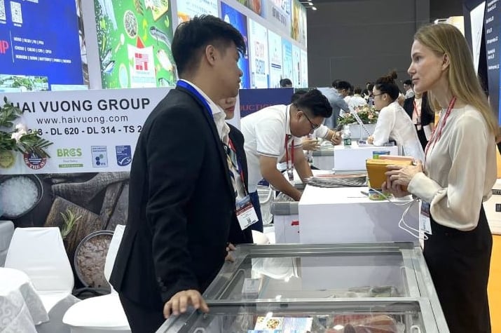 Vietnamese seafood companies are stepping up trade promotion efforts and seeking more opportunities to enter the EU market. Photo: Le Binh.