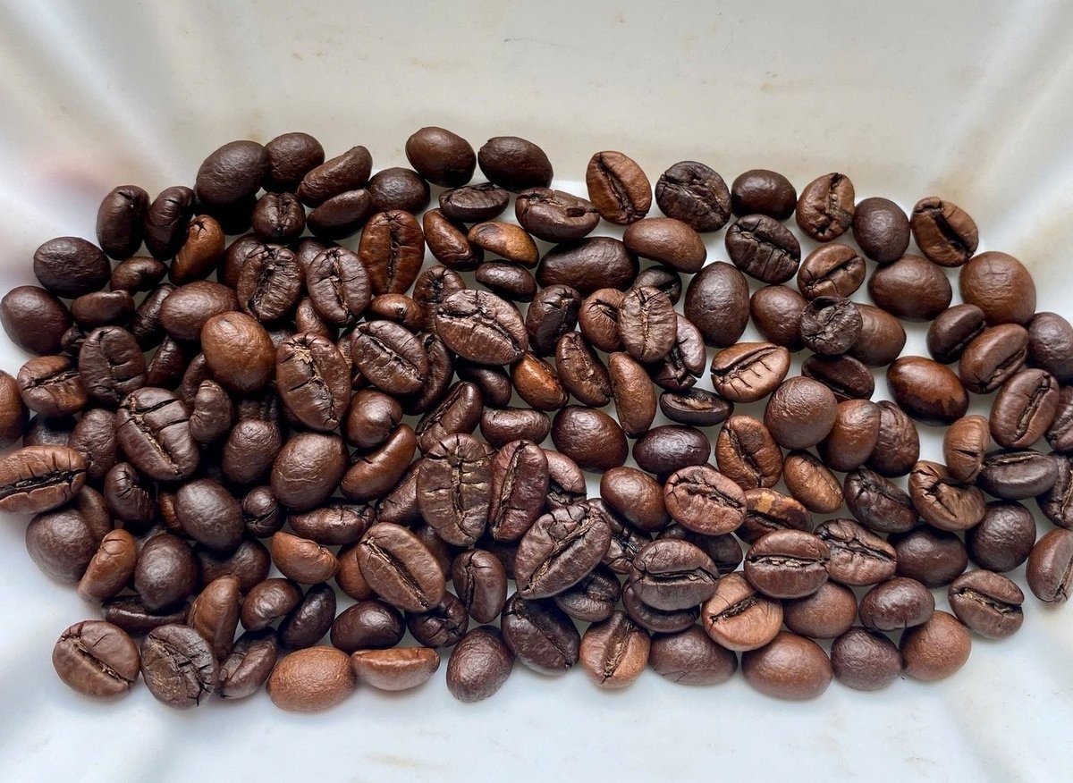 Processed coffee multiplies the value of Vietnamese coffee beans. Photo: Son Trang.
