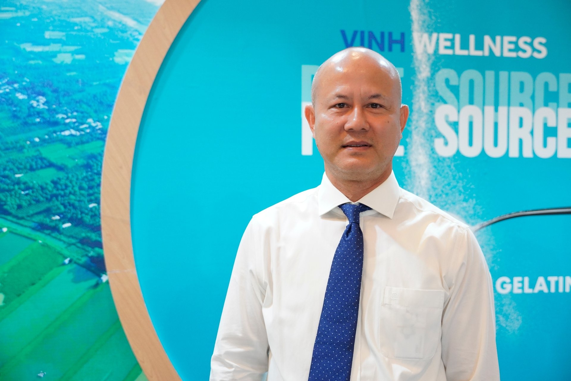 Mr. Vo Phu Duc, Director of Vinh Hoan Collagen Joint Stock Company, stated that Vinh Hoan is currently one of the leading enterprises in Vietnam’s pangasius industry. Photo: Hong Tham.