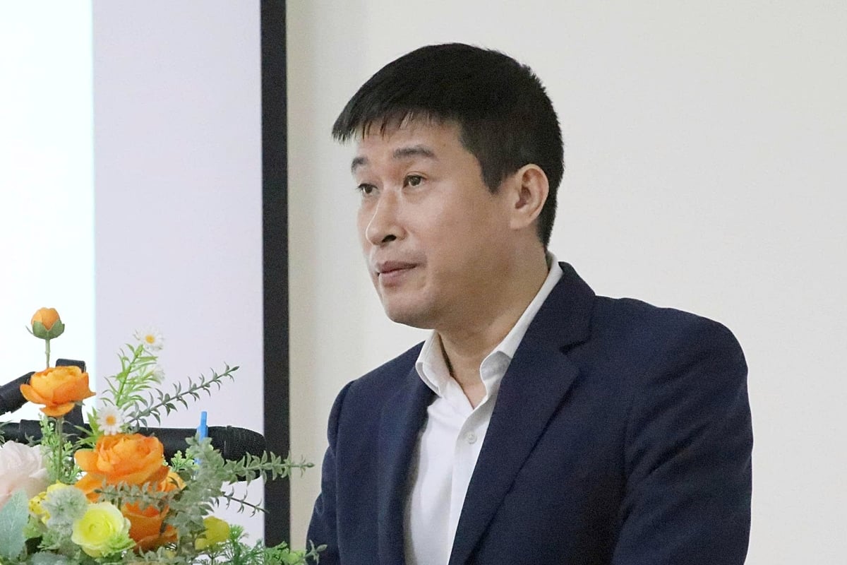 Dr. Hoang Hiep believes that greenhouse gas inventories serve as a 'green passport' in international trade. Photo: Ba Thang.