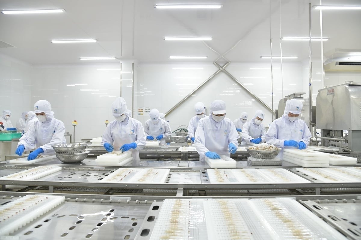 Seafood exports in the first two months of 2026 reached USD 1.7 billion, increasing by 20.2% from the same period last year. Photo: Hong Tham.