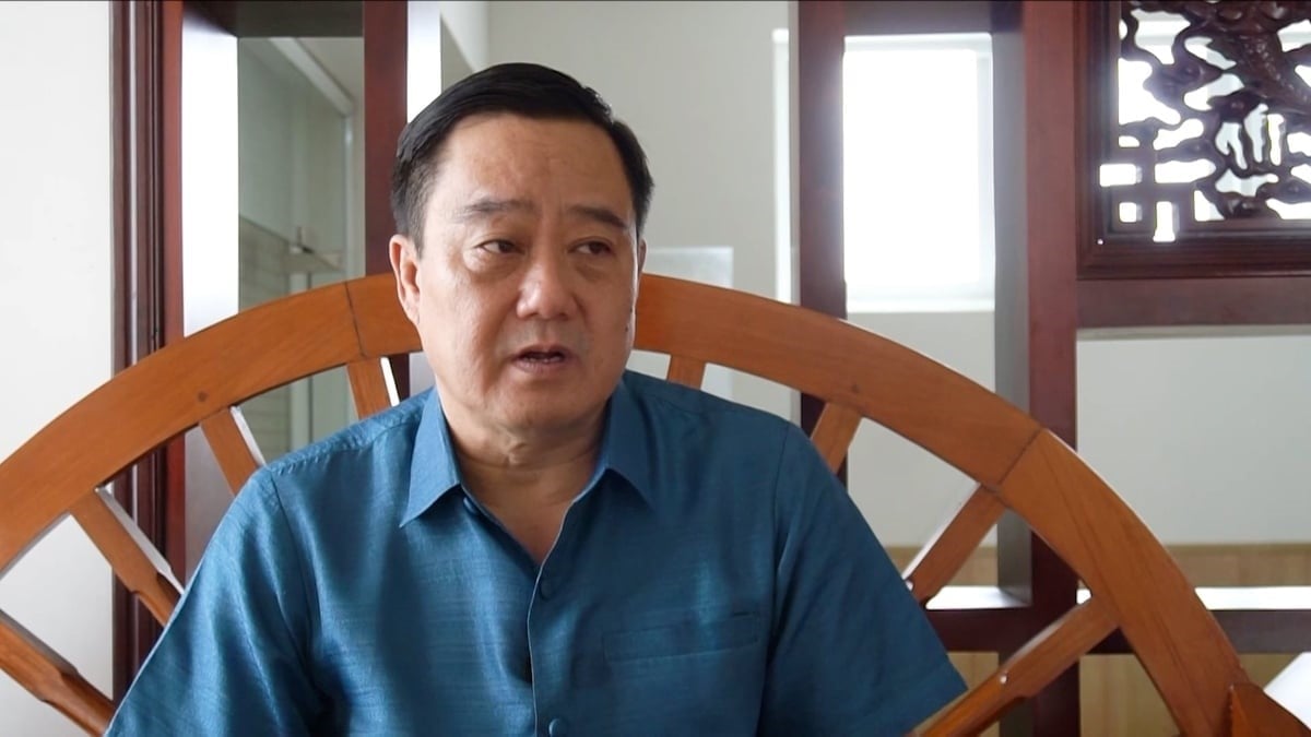 Mr. Nguyen Quoc Trinh, Chairman of the Tay Ninh Dragon Fruit Association, shared with VAN News. Photo: Tran Trung.