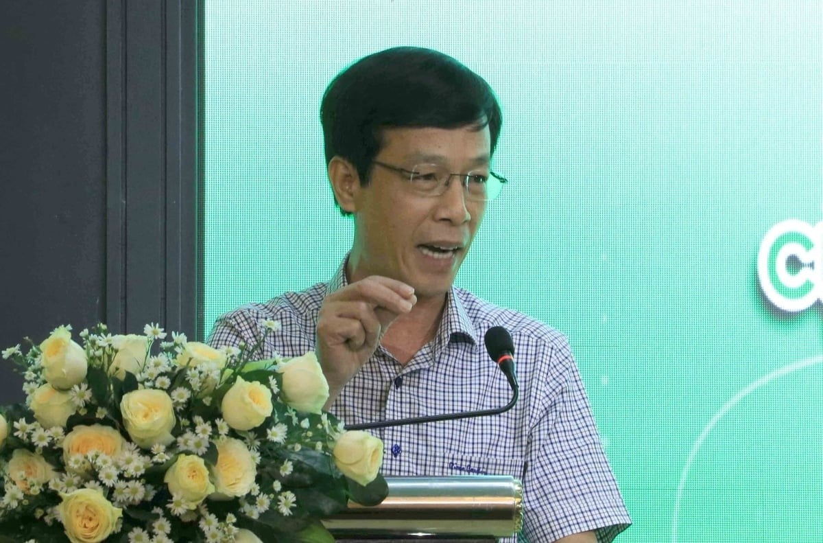Mr. Vu Van Tien, Deputy Director General of the Department of Cooperatives and Rural Development. Photo: Son Trang.