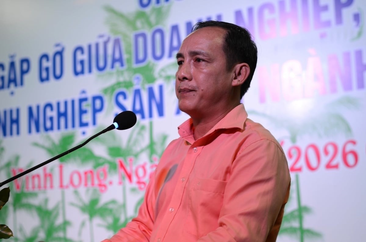 Mr. Cao Ba Dang Khoa, Vice Chairman of the Viet Nam Coconut Association. Photo: Minh Dam.