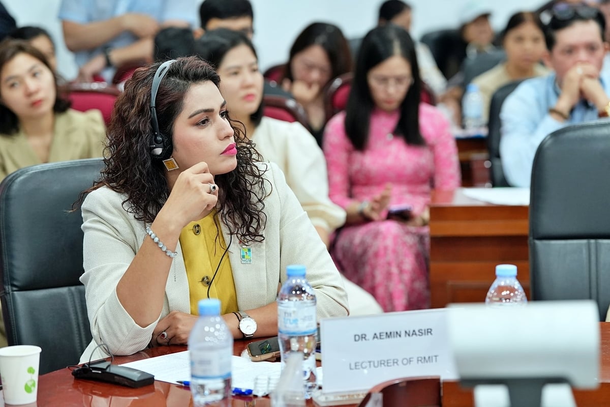 Dr. Aemin Nasir of RMIT University Vietnam. Photo: Bao Thang.