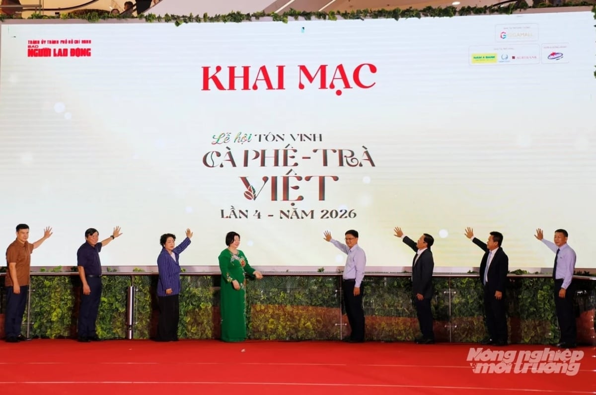 The fourth Viet Nam Coffee and Tea Festival 2026 held in Ho Chi Minh city. Photo: Nguyen Thuy. 