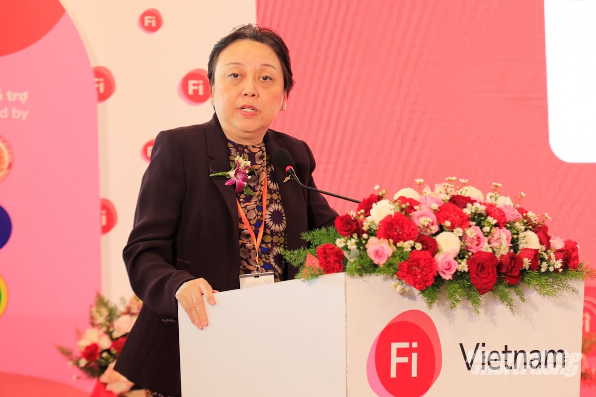 Ms. Pham Khanh Phong Lan, Director of the Ho Chi Minh City Food Safety Department. Ảnh: Nguyễn Thủy.