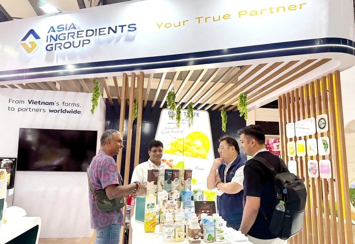 AIG's booth at THAIFEX-Anuga Asia 2026. Photo: Minh Ly. AIG's booth at THAIFEX-Anuga Asia 2026. Photo: Minh Ly.