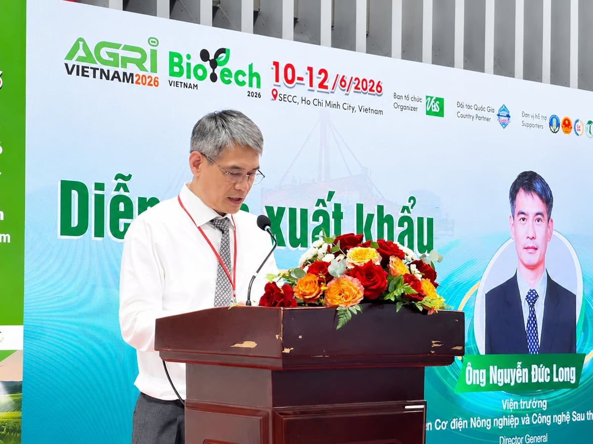Nguyen Duc Long, Director of the Vietnam Institute of Agricultural Engineering and Post-Harvest Technology, says the competitive advantages of Vietnamese agricultural products are shifting. Photo: Ha Duyen.