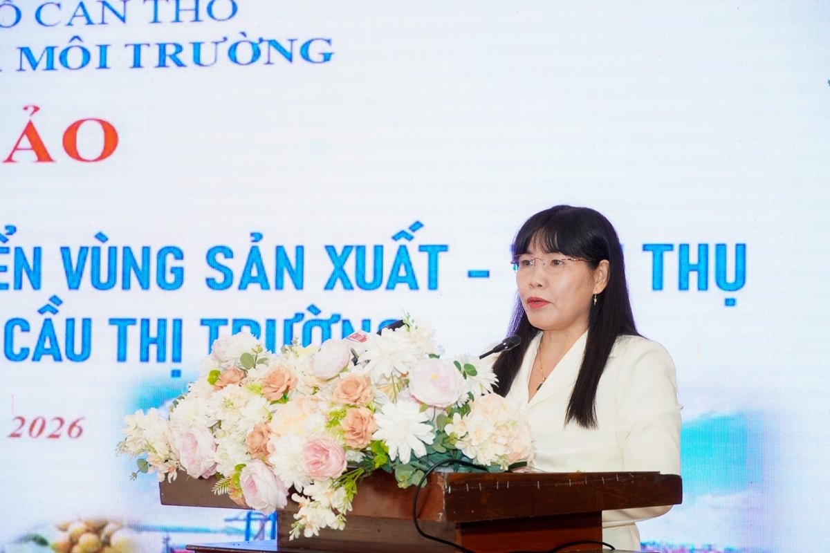 Nguyen Thi Giang, Deputy Director of the Can Tho Department of Agriculture and Environment. Photo: Kim Anh.