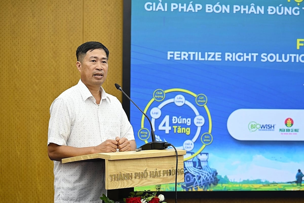 Mr. Nguyen Van Du, Director of Nam Cuong Cooperative (Ninh Binh). Photo: Bao Thang.