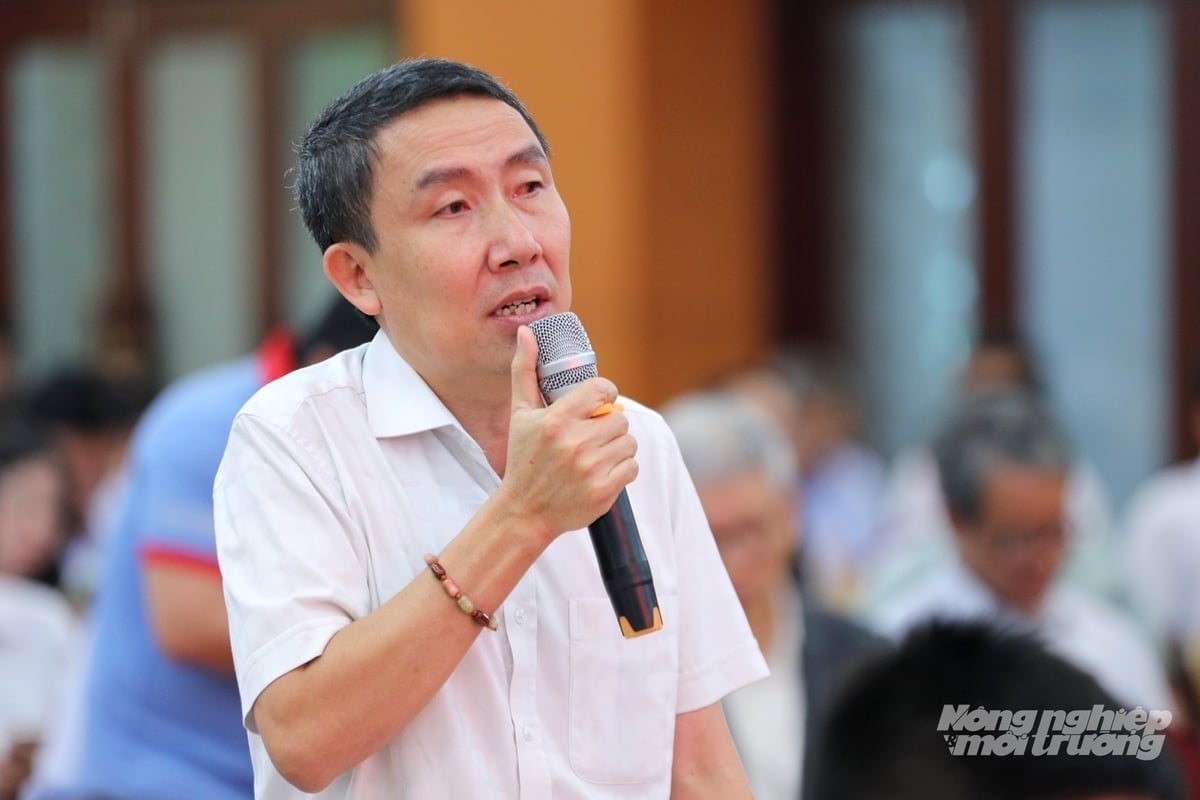 Mr. Mai Van Hoang, Chairman of the Viet Nam Shrimp Association. Photo: Nguyen Thuy. Mr. Mai Van Hoang, Chairman of the Viet Nam Shrimp Association. Photo: Nguyen Thuy.