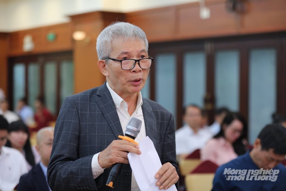 Mr. Ngo Sy Hoai, Chairman of the Viet Nam Timber and Forest Product Association. Photo: Nguyen Thuy. Mr. Ngo Sy Hoai, Chairman of the Viet Nam Timber and Forest Product Association. Photo: Nguyen Thuy.